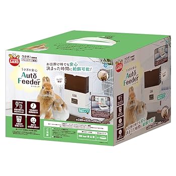 ミニマルランド うさぎ　オートフィーダー　自動　取扱説明書付き ミニマルランド うさぎ オートフィーダー 自動 取扱説明書付き